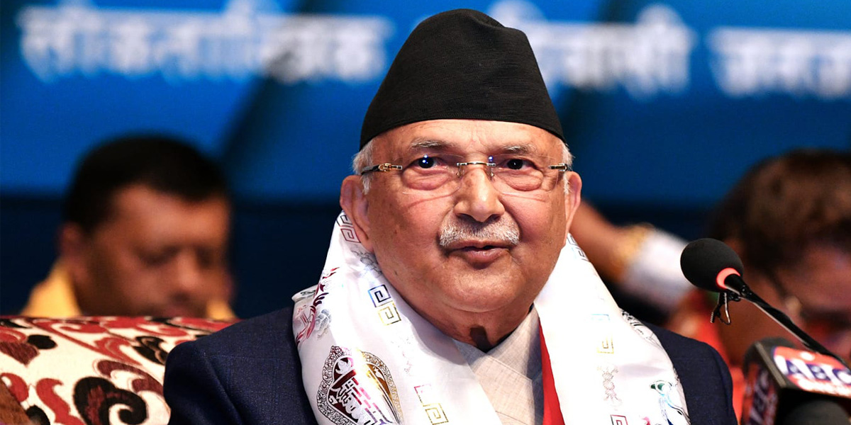 उम्मेदवारलाई ओलीको आग्रह: गालीगलौज नगरी एजेन्डामा आधारित बहस गर्नुहोस्